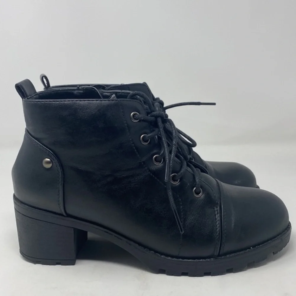 90’s Shoopen black boots‎